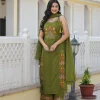 darkgreen Dark Green Kurti