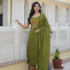 darkgreen2 Dark Green Kurti