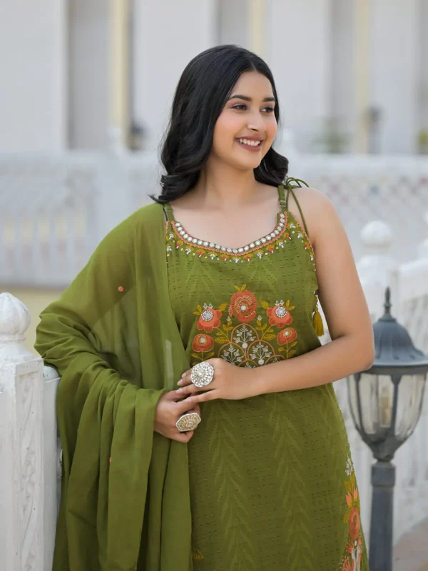 darkgreen3 Dark Green Kurti