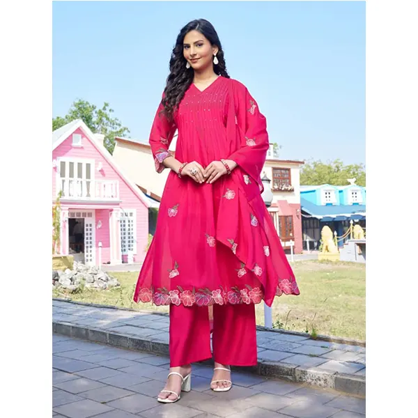 MAL CHANDERI KURTI