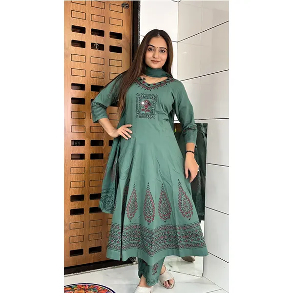 DHABU COTTON KURTI - Image 5