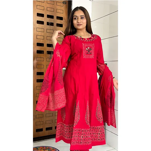 DHABU COTTON KURTI - Image 6